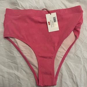 Solid and Striped Lilo bottom in pink